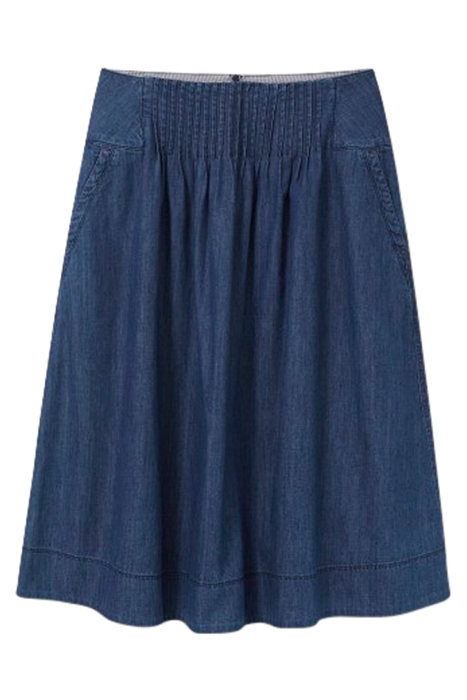 CHARLOTTE DENIM MIDI SKIRT MID DENIM 1