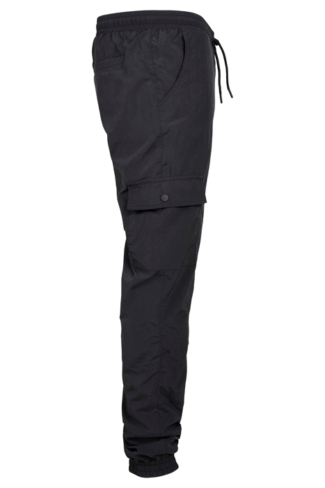 CARGO NYLON TRACK PANTS BLACK 7