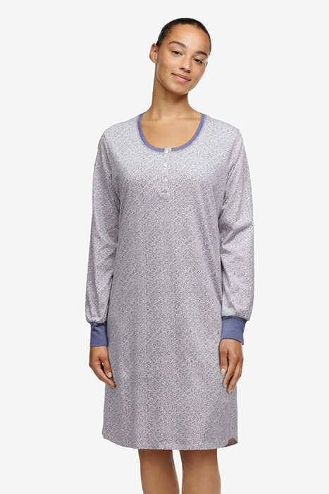 NW 1P NIGHTGOWN LS THISKA ANIMAL GREY MULTICO 2