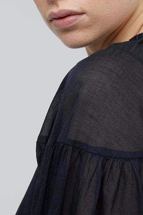 TIERED MAXI DRESS BLACK 3