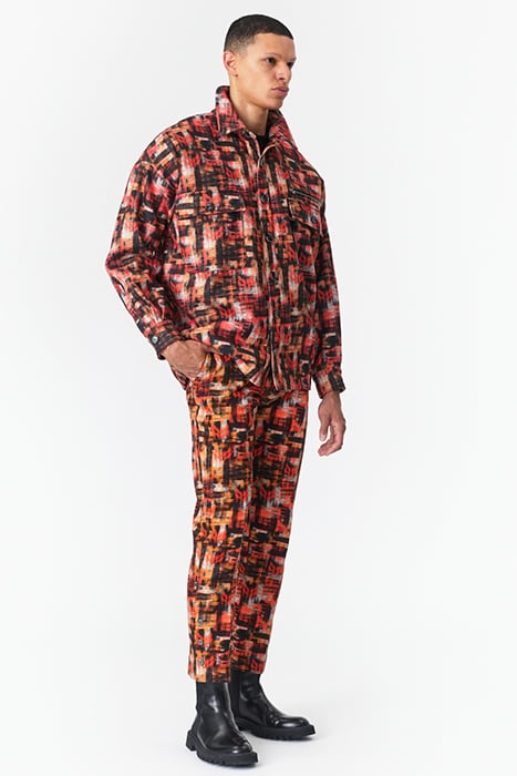 PRINTED SHIRT JACKET CHECK PRINT 3