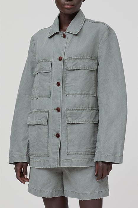 CLOSED WOMEN FIELD JACKET JACKETS & COATS DRIED BASIL 1