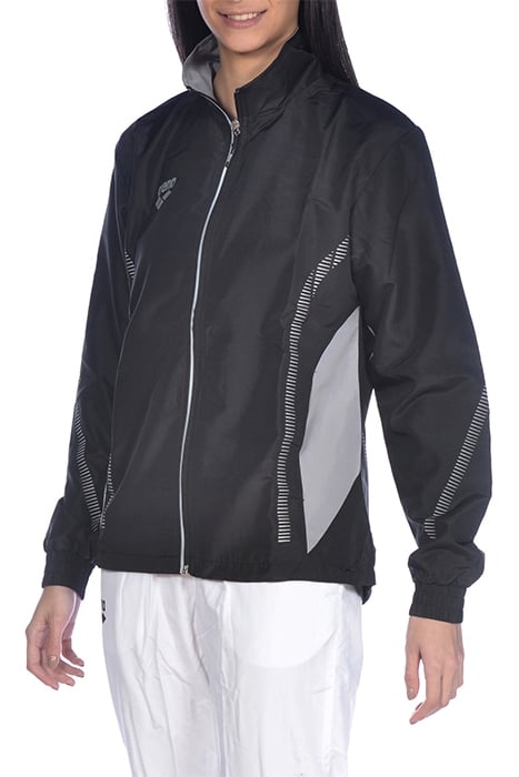 TL WARM UP JACKET BLACK GREY 4