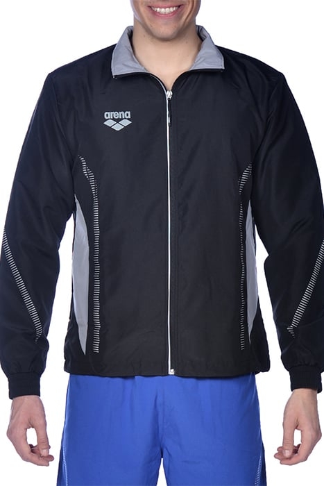 TL WARM UP JACKET BLACK GREY 6