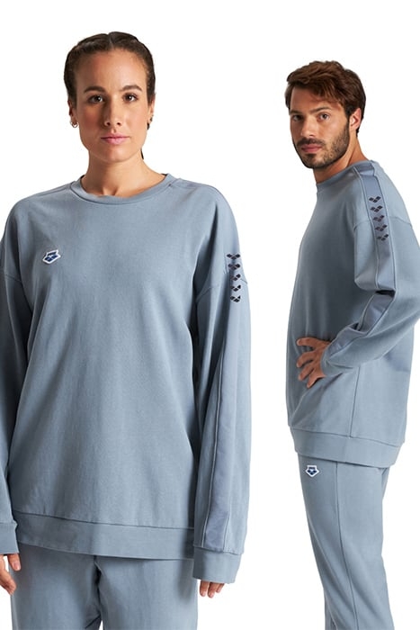 SWEAT TEAM OVERSIZE STONE GREY STONE GREY IRID 7