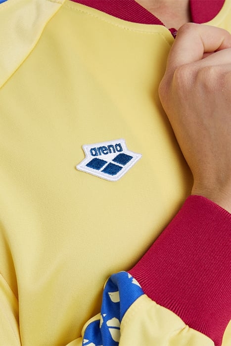 W RELAX IV TEAM JACKET BUTTER BURGUNDY 5