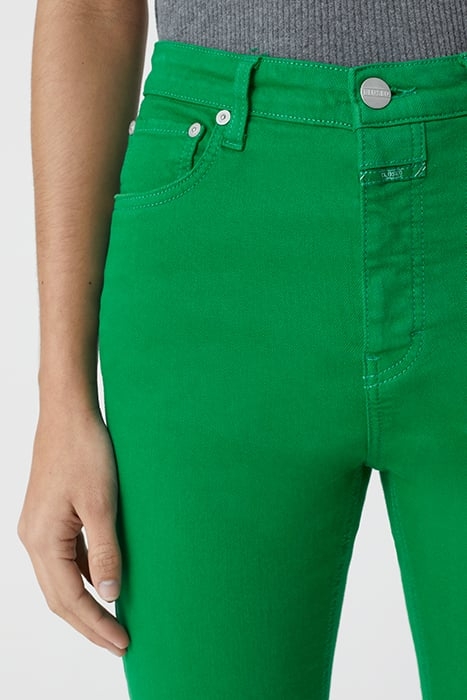 WOMEN HI-SUN JEANS GREEN PATINA 4
