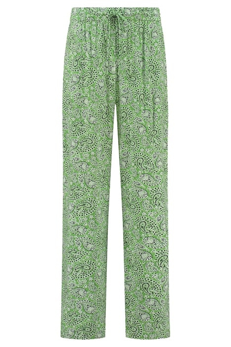MONACO TROUSERS POOLSIDE PAISLEY KELLY GREEN KELLY GREEN 1