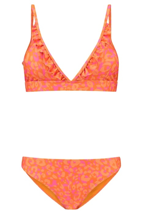 BEAU BIKINI SET LUSH LEOPARD ORANGE SUN ORANGE SUN 4