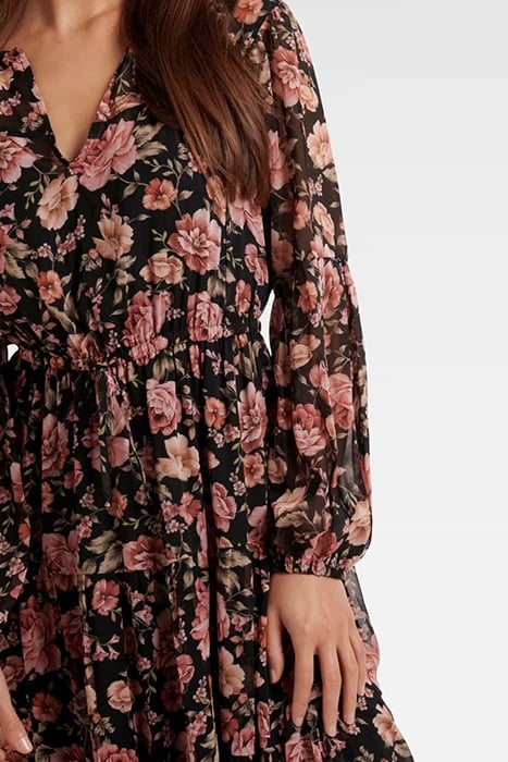 PIXIE LONG SLEEVE BOHO MAXI DRESS KINGSFORD FLORAL 4