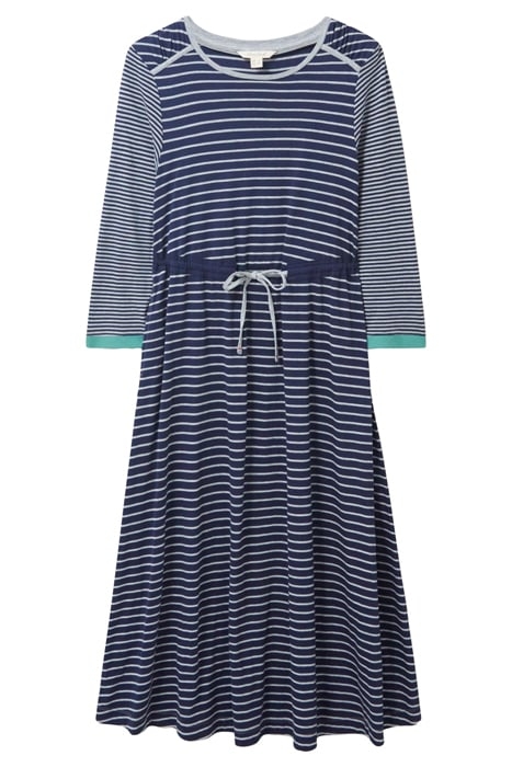 NUELLE JERSEY DRESS NAVY MULTI 4