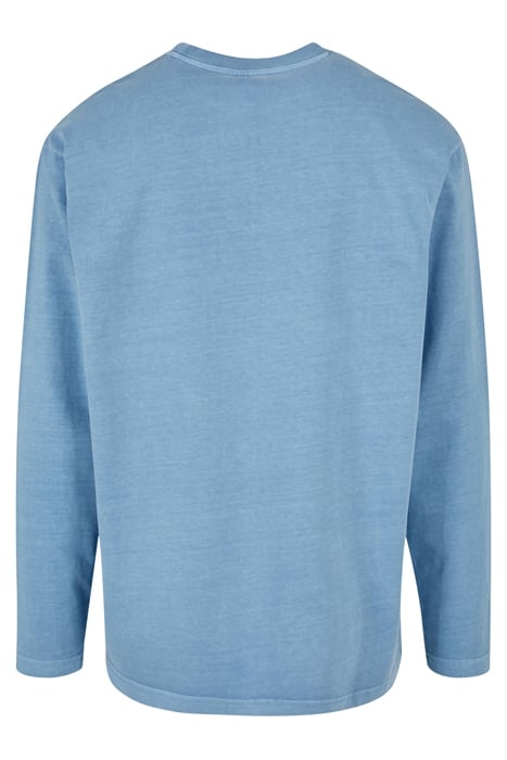 HEAVY OVERSIZED GARMENT DYE LONGSLEEVE HORIZONBLUE 5