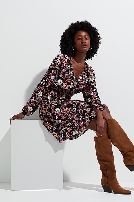 DRESS SHORT VINTAGE RED 4