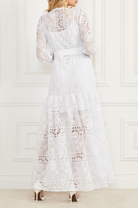 MARCIANO BY GUESS CASSANDRA DRESS TRUE WHITE A000 5