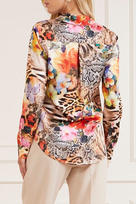 THE ICON BLOUSE PRIN WILD FLOWER FALL PRI 2