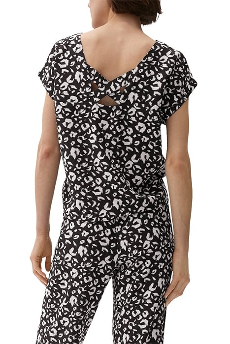 S.OLIVER BLOUSES GREY/BLACK 2