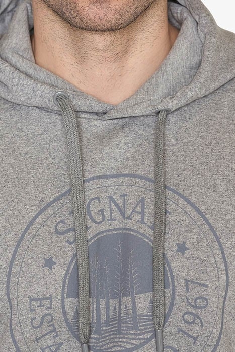 SIMARIUS HOODIE + LIGHT GREY MELANGE 5