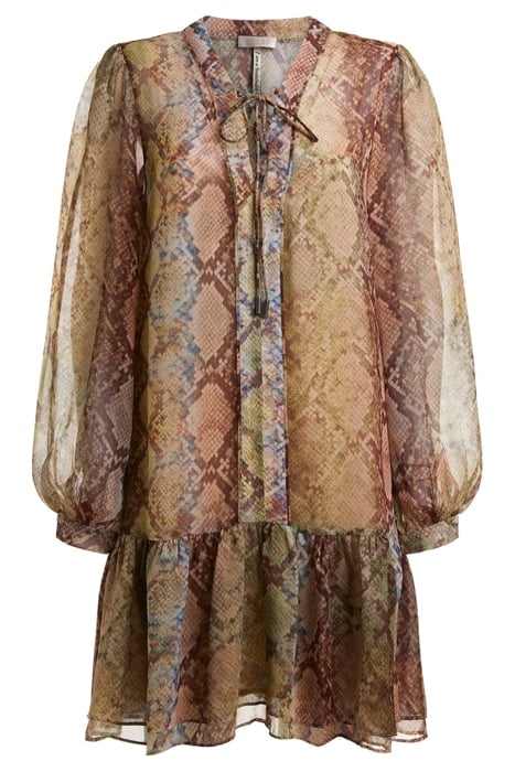 MARCIANO BY GUESS ALVA DRESS GLAM SNAKE PRINT 1