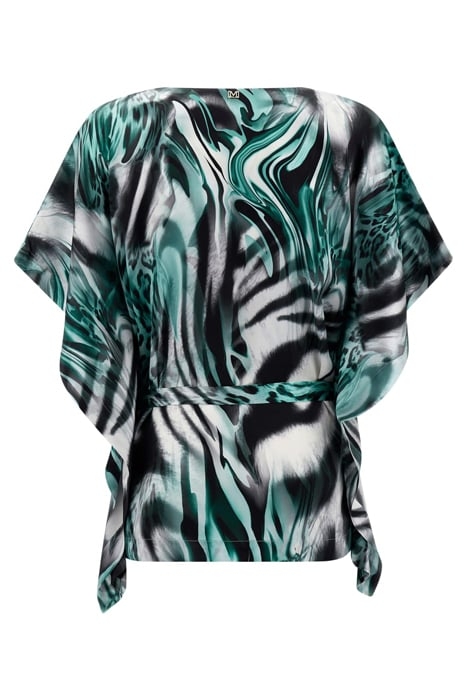 MADELYN KIMONO FELINE FEELING PRINT 5