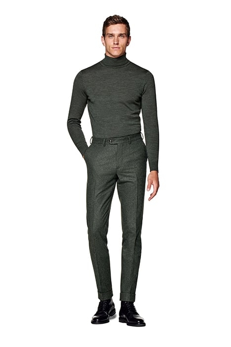 TROUSERS-DARK-GREEN DARK GREEN 5