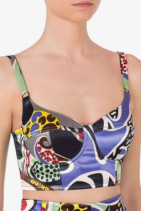 PSYCHEDELIC PRINT BRALETTE MULTICOLOR 4
