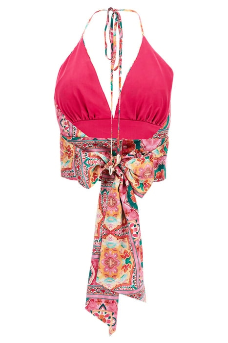 MARCIANO BY GUESS BABYLON SCARF TOP BLANKET PRINT 5