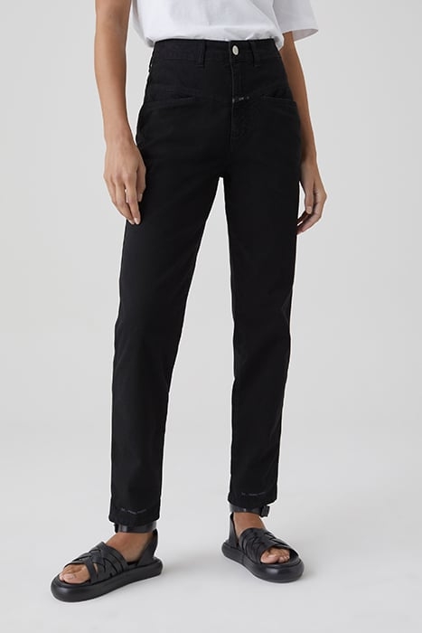 PEDAL PUSHER PANTS BLACK 1