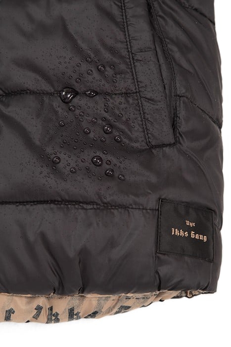 BOYS’ MOCHA PRINT/BLACK REVERSIBLE PADDED JACKET 7