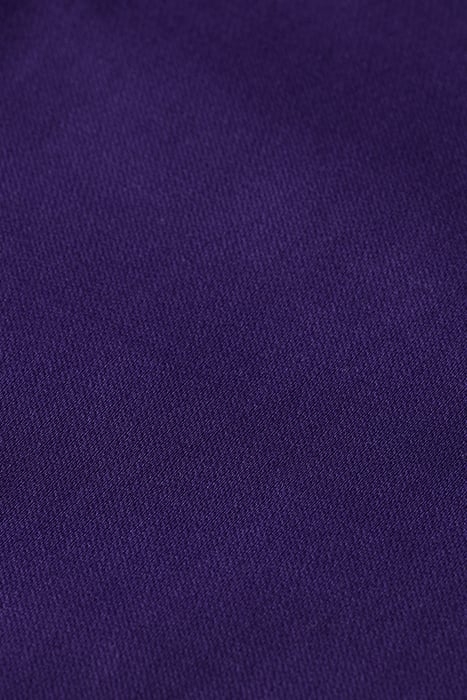 ROSE - PLEATED HIGH RISE WIDE LEG CHINO PANTS AUBERGINE 3