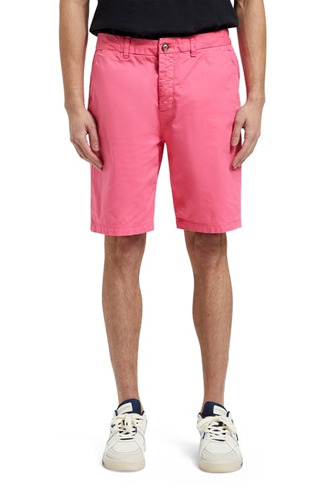 STUART- GARMENT-DYED PIMA COTT TROPICAL PINK 1