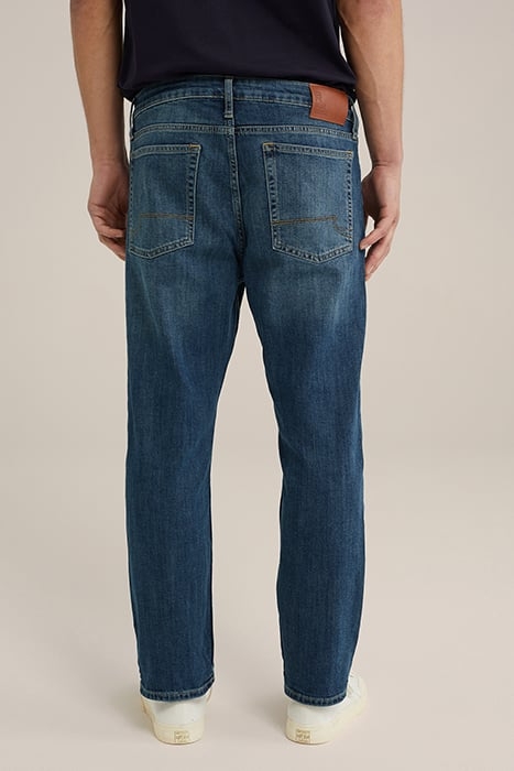 5-POCKET MID WAIST BLUE 2