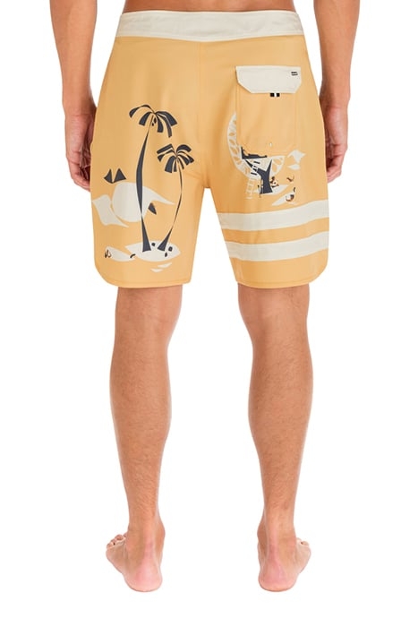 PHANTOM-ECO NICK KUCHAR BLOCK PARTY 18" BOARDSHORT GOLD SHED 2