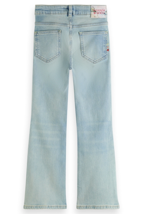THE CHARM HIGH-RISE CLASSIC FLARED JEANS - BLAUW MIRAGE 2