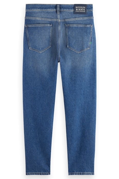 THE DROP REGULAR TAPER JEANS DEEP BLUE 2