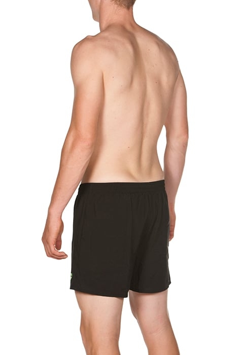 M TRAINING SHORT BLACK-SHINY GREEN 7