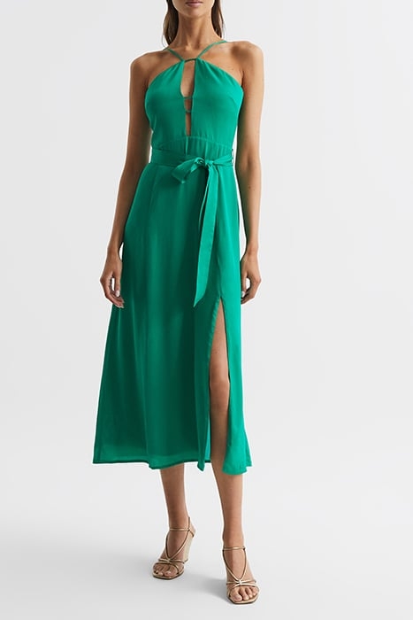 ARIANNA-STRAPPY DRESS GREEN 2