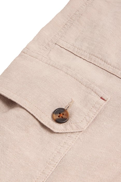 ARABELLA LINEN BLEND SKIRT LIGHT NATURAL 4