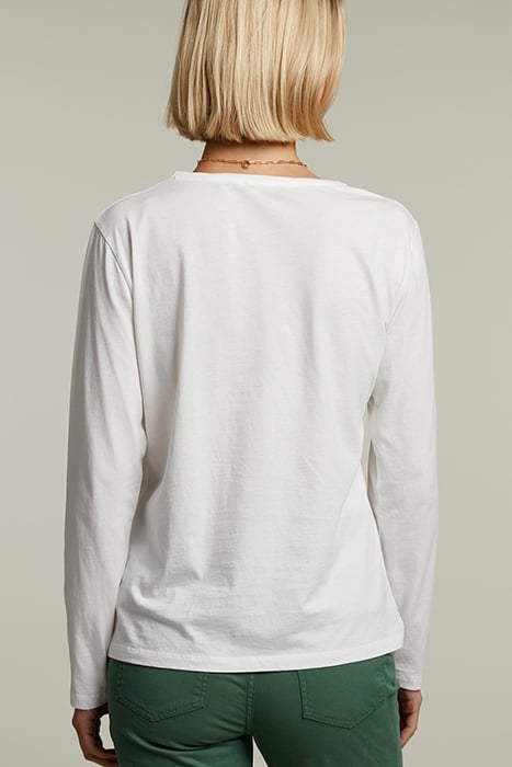 OFF WHITE CREW NECK T-SHIRT 2