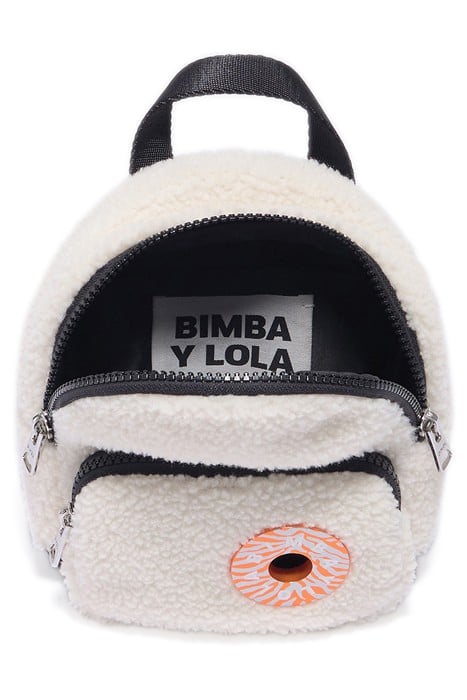 XS NATURAL COLOR FUR BACKPACK 3