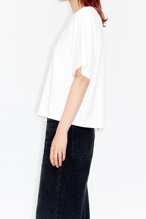 IVORY PONTE DI ROMA SHORT T-SHIRT 4