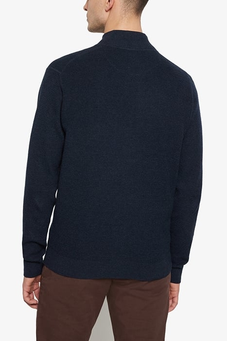 CONNORSI STRUCTURE CARDIGAN+ DEEP MARINE MELANGE 2
