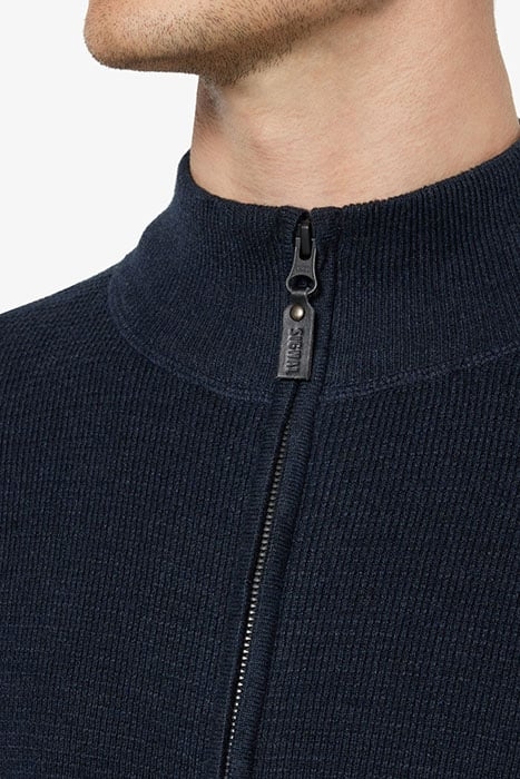 CONNORSI STRUCTURE CARDIGAN+ DEEP MARINE MELANGE 6