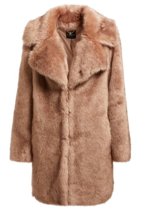 GWENDA COAT MARFA LIGHT FAUX FUR MULTI 4