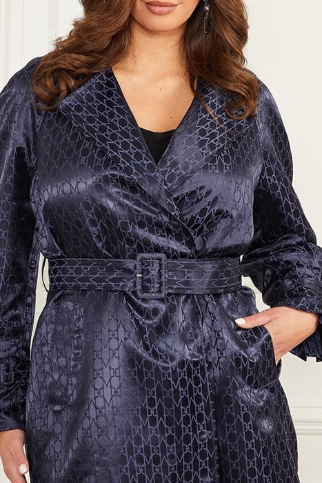 MONOGRAM TRENCH SECRET BLUE 6