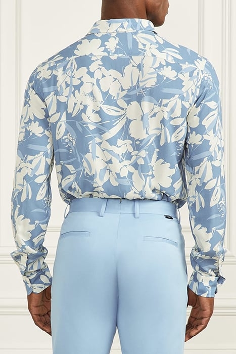 MARCIANO BY GUESS BENNY NEW COLLAR PAU BLUE MACROFLOWER CASU 2