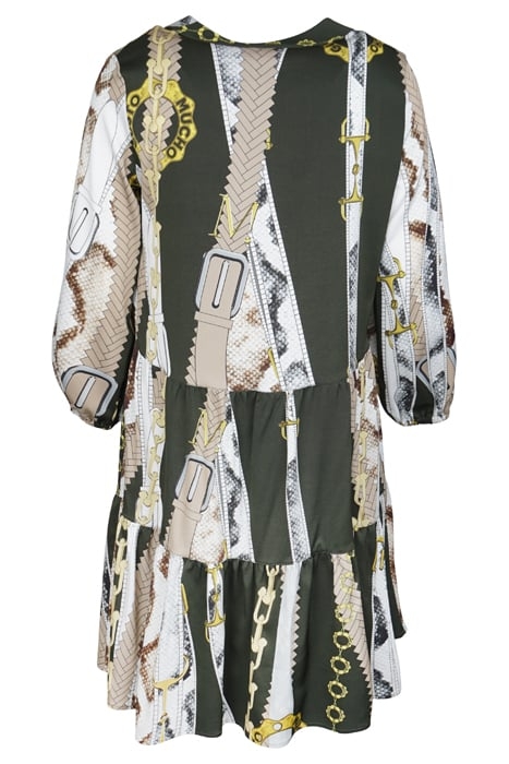 DRESS SAN RAFAEL GREEN BELTS AND CHAINS 2