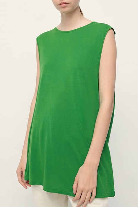 ROUND COLLAR MID-LENGTH TANK TOP PATURAGE VINTAGE 1