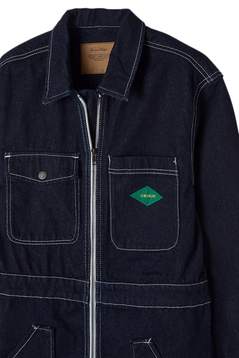 SHIRT COLLAR ZIPPED JUMPSUIT BRUT 7