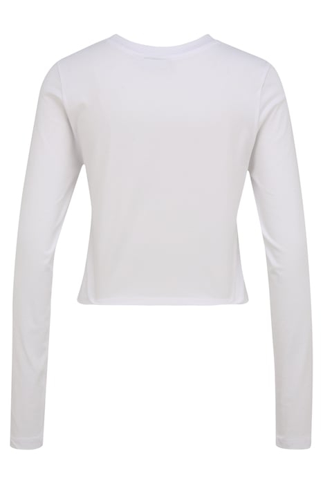 ECE CROPPED LONGSLEEVE SHIRT BRIGHT WHITE 2