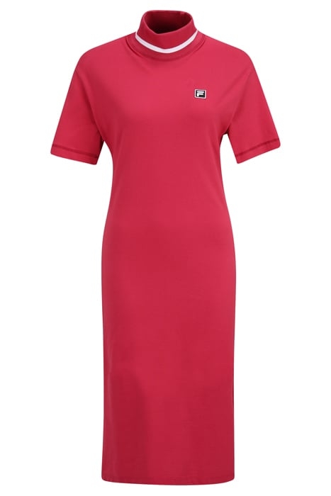 BIALOWIEZA TEE DRESS CARMINE 4